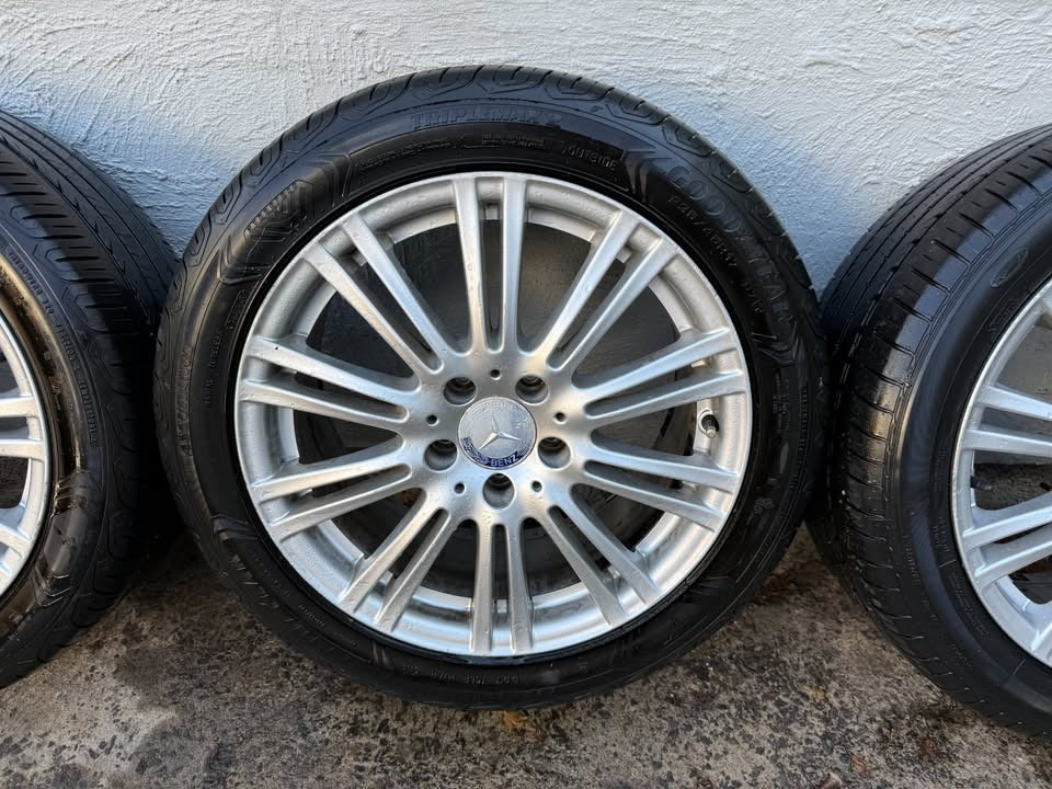 Mercedes Benz 17" Alloy Wheels with Goodyear Tyres