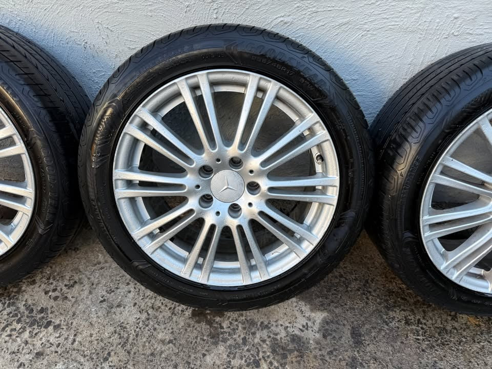 Mercedes Benz 17" Alloy Wheels with Goodyear Tyres