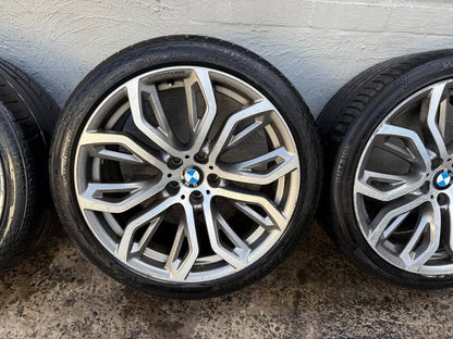BMW X5 X6 E70 E71 F15 F16 21" Alloy Wheels with Tyres