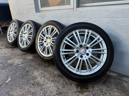 Mercedes Benz 17" Alloy Wheels with Goodyear Tyres