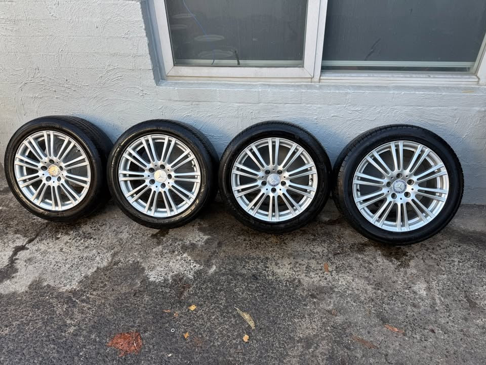Mercedes Benz 17" Alloy Wheels with Goodyear Tyres