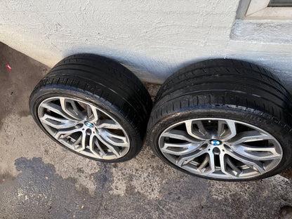 BMW X5 X6 E70 E71 F15 F16 21" Alloy Wheels with Tyres