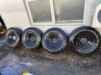 Kumho M/T Tyres on 6 Stud Steel Rims