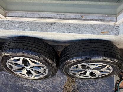 Subaru Forester/Outback 17" Alloy Wheels with Excellent Tyres Set of 5