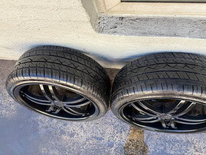 Versus 20" Alloy Wheels with Excellent Tyres