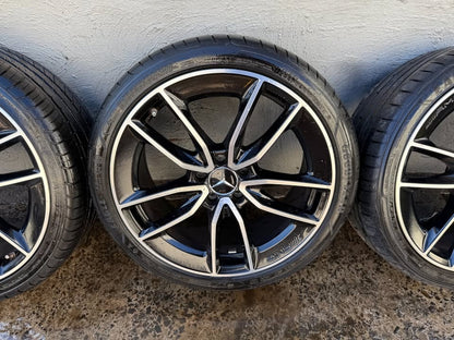 Mercedes Benz 19" Staggered Alloy Wheels with Excellent Tyres