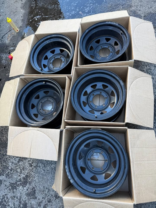 Black Steel 16" Rims