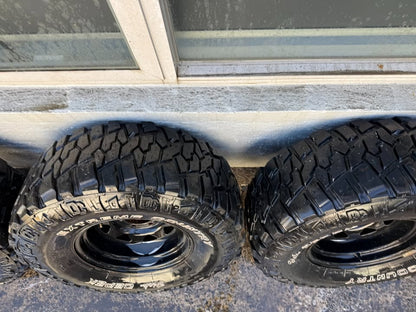 Dick Cepek Extreme Country 33" M/T Tyres on 6 Stud Rims