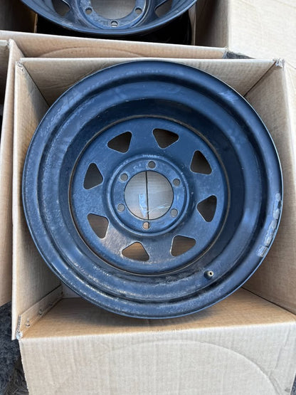 Black Steel 16" Rims