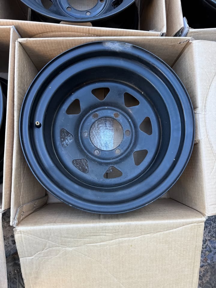 Black Steel 16" Rims