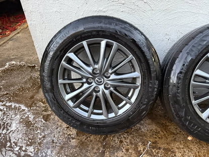 Mazda CX5 17" Alloy Wheels with Tyres