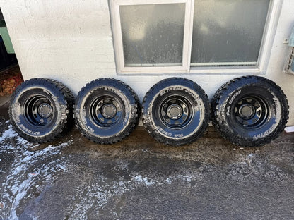 Dick Cepek Extreme Country 33" M/T Tyres on 6 Stud Rims
