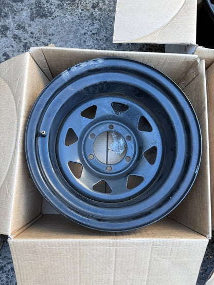 Black Steel 16" Rims