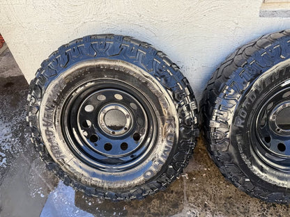 Kumho M/T Tyres on 6 Stud Steel Rims