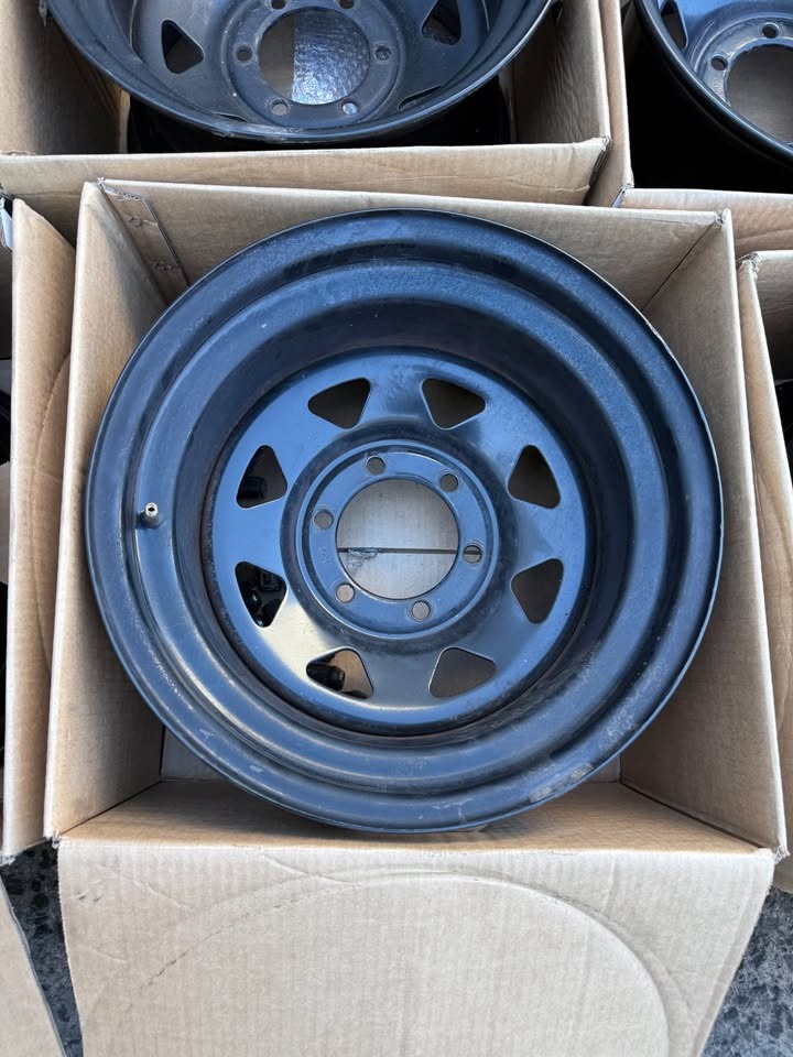 Black Steel 16" Rims