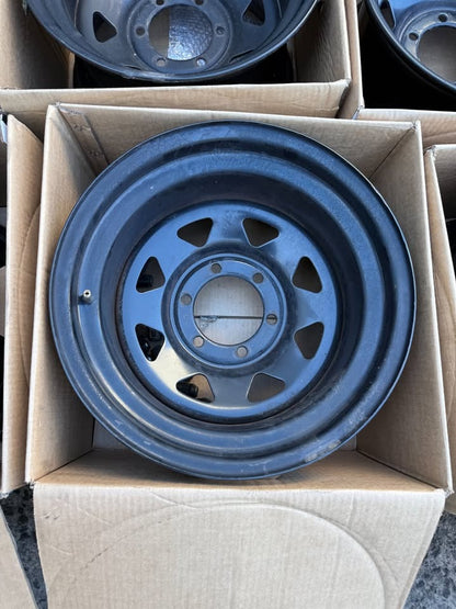Black Steel 16" Rims