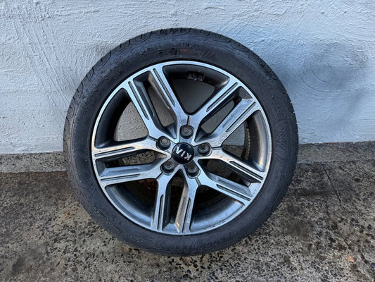 Kia Cerato 17" Alloy Wheel with Tyre - Single only