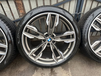 BMW X4 M Sport 21" Staggered Alloy Wheels with Excellent Tyres