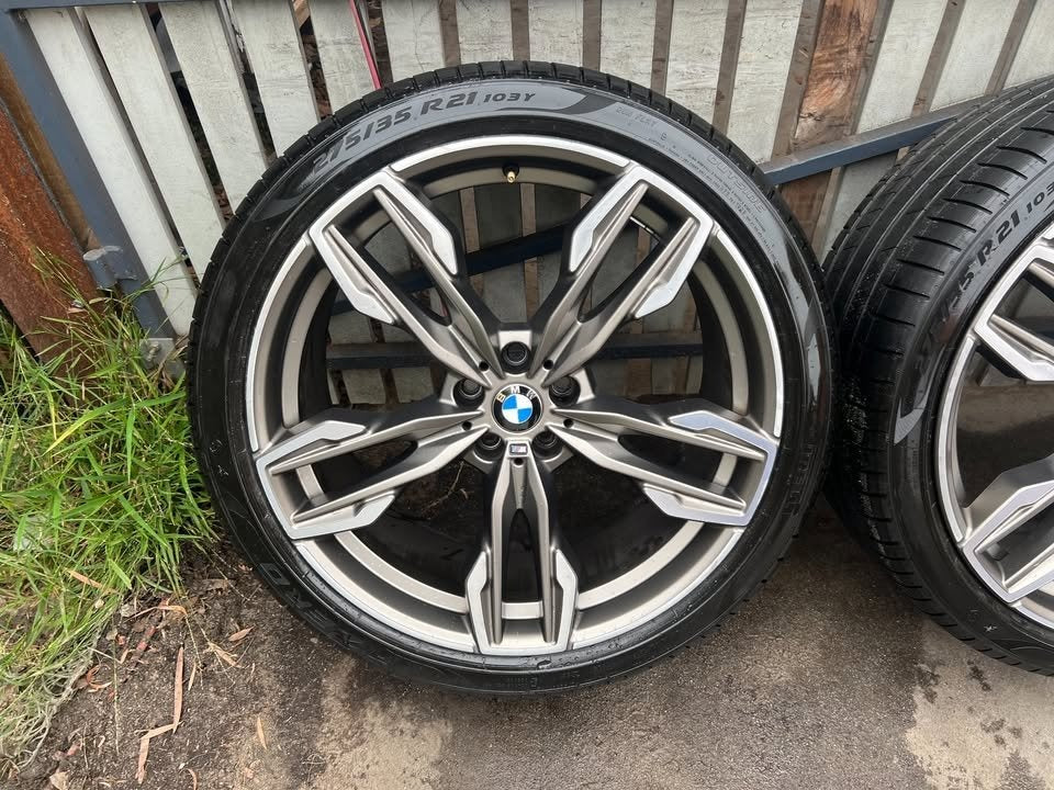 BMW X4 M Sport 21" Staggered Alloy Wheels with Excellent Tyres