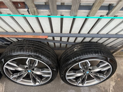 BMW X4 M Sport 21" Staggered Alloy Wheels with Excellent Tyres
