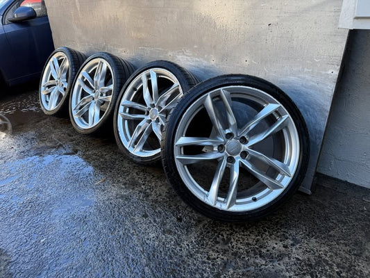 Audi A5/A6 20” Alloy Wheels with Bridgestone Potenza Tyres