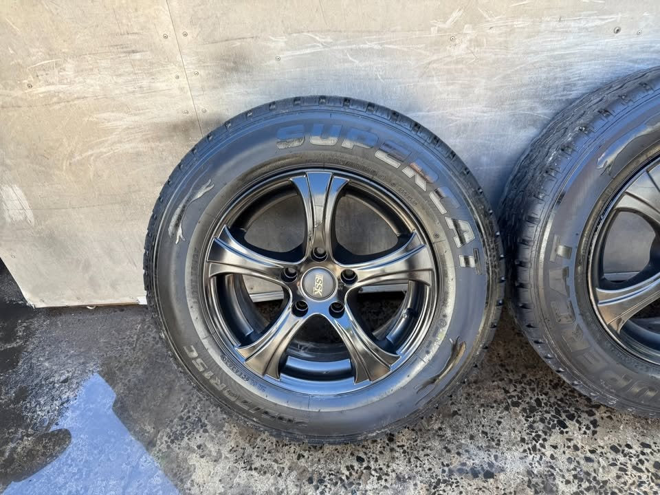 SSK 15” Alloy Wheels with Excellent Tyres