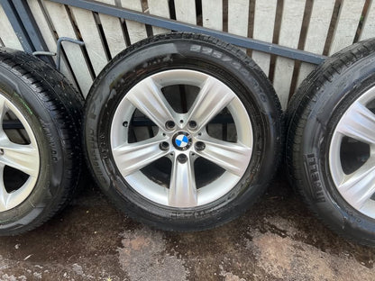 BMW 16” Alloy Wheels with Good Tyres