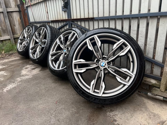 BMW X4 M Sport 21" Staggered Alloy Wheels with Excellent Tyres