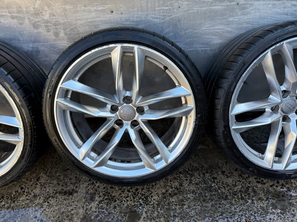 Audi A5/A6 20” Alloy Wheels with Bridgestone Potenza Tyres