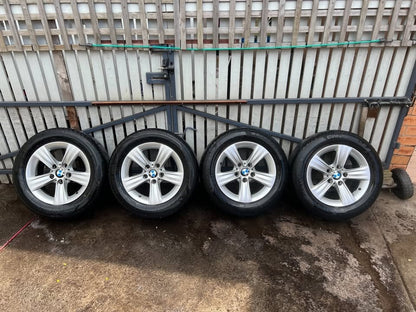 BMW 16” Alloy Wheels with Good Tyres