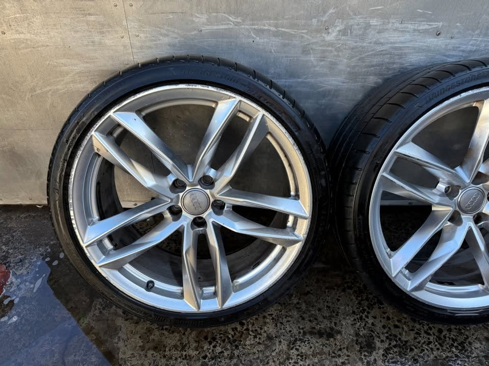 Audi A5/A6 20” Alloy Wheels with Bridgestone Potenza Tyres