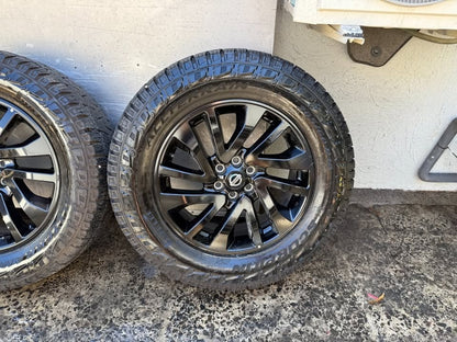 Nissan Navara D23 NP300 18” Alloy Wheels with A/T Pirelli Tyres
