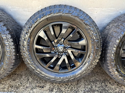 Nissan Navara D23 NP300 18” Alloy Wheels with A/T Pirelli Tyres