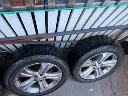 Toyota Kluger 19” Alloy Wheels with Good Tyres