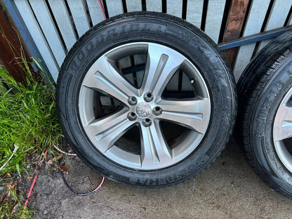 Toyota Kluger 19” Alloy Wheels with Good Tyres