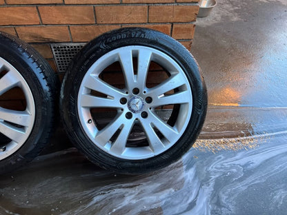 Mercedes Benz W204 C-Class 17" Alloy Wheels with Excellent Tyres