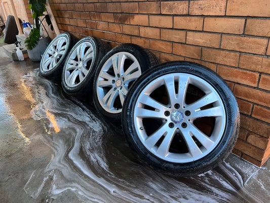 Mercedes Benz W204 C-Class 17" Alloy Wheels with Excellent Tyres