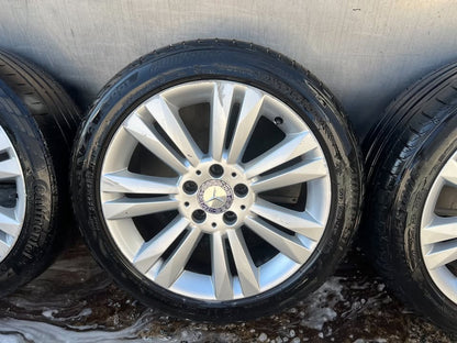 Mercedes Benz 17” Alloy Wheels with Tyres