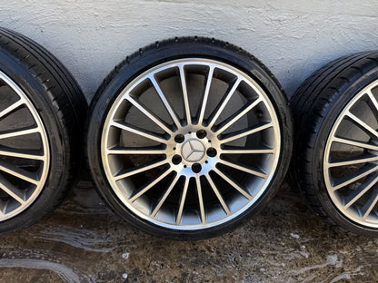 Mercedes Benz C Class Staggered 19" Alloy Wheels with Tyres