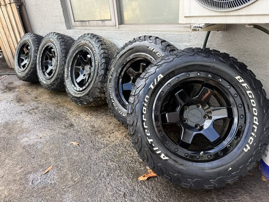 BF Goodrich A/T Tyres on 17" Rotiform Alloy Wheels
