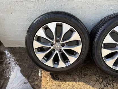 Honda Accord 17" Alloy Wheels with Michelin Tyres