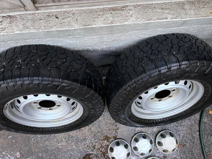 Falken Wildpeak Tyres on Isuzu DMAX Rims