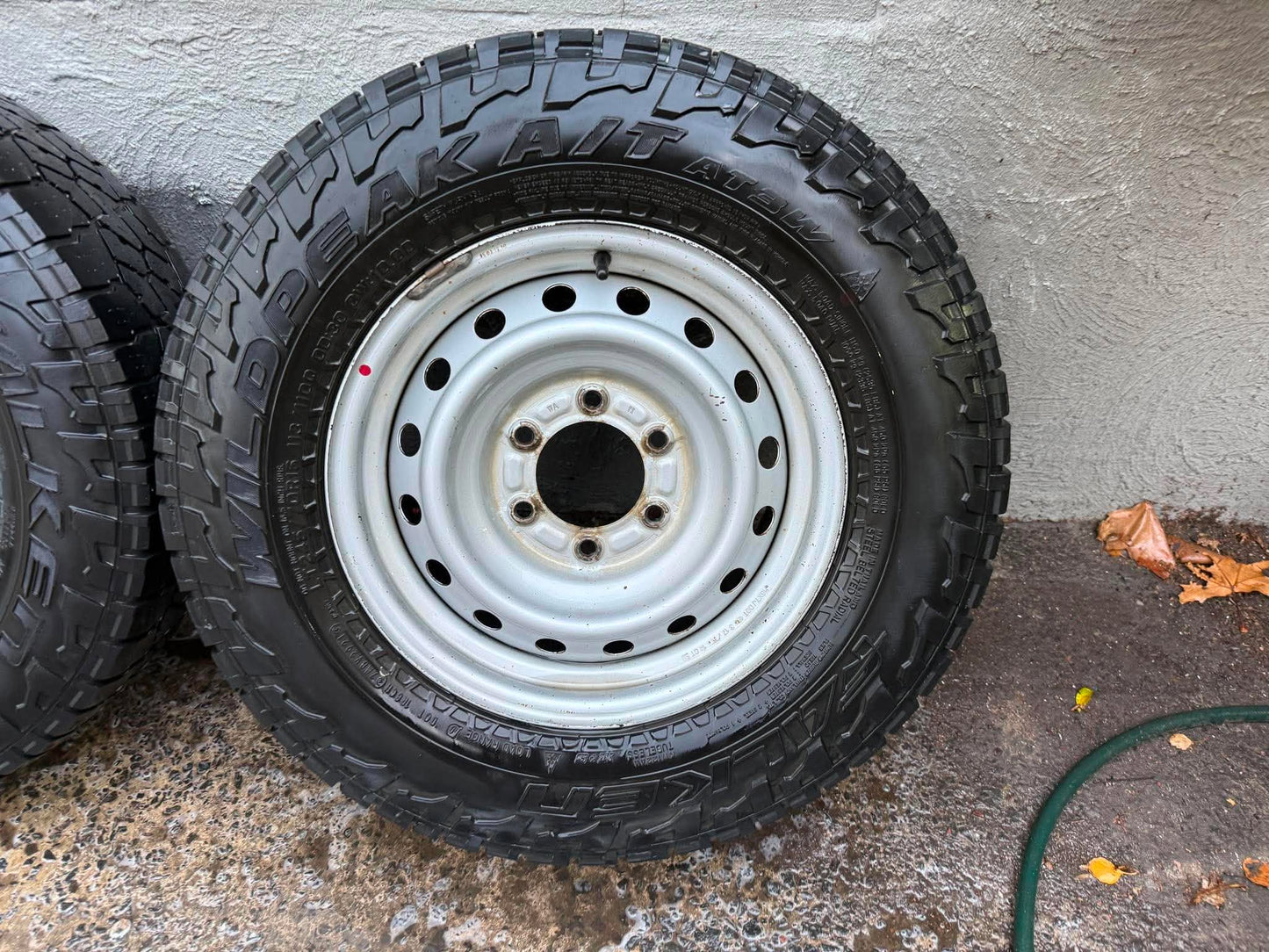 Falken Wildpeak Tyres on Isuzu DMAX Rims