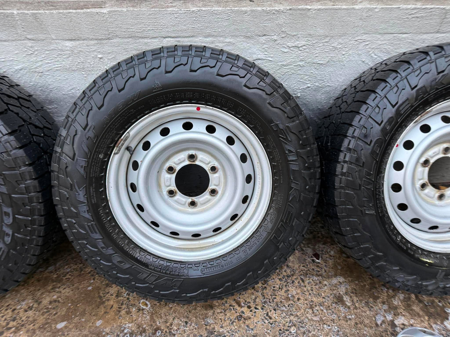 Falken Wildpeak Tyres on Isuzu DMAX Rims