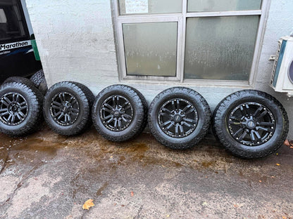 ROH Vapour 18” Alloy Wheels with Maxxis Razr A/T Tyres Set of 5