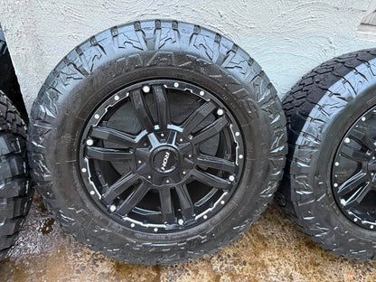 ROH Vapour 18” Alloy Wheels with Maxxis Razr A/T Tyres Set of 5