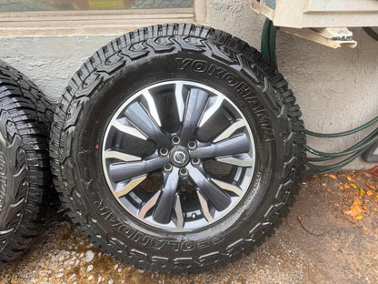 Nissan Navara 18” Alloy Wheels with Yokohama AT Tyres