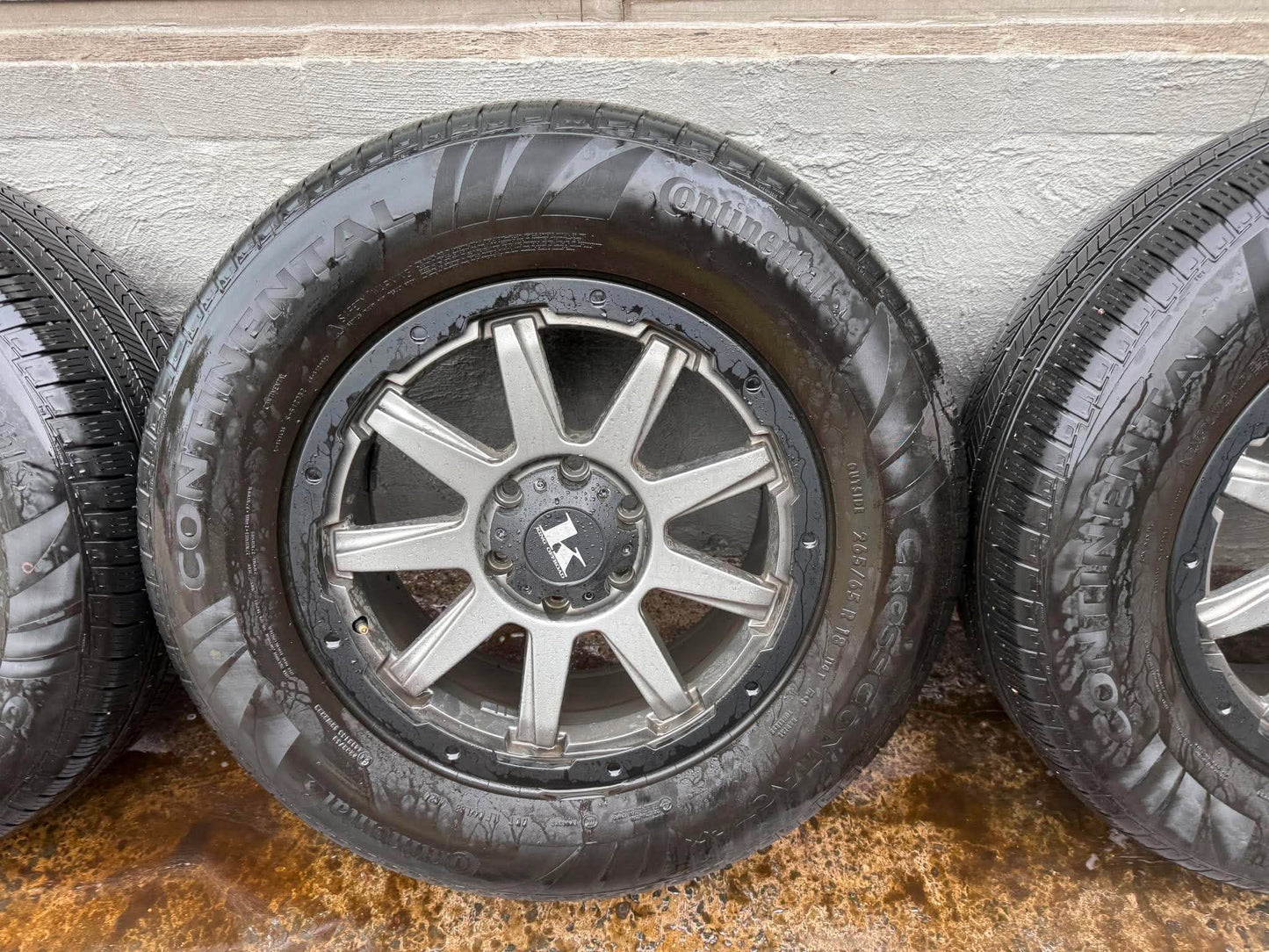 King Off-Road 18” Alloy Wheels with Continental Tyres