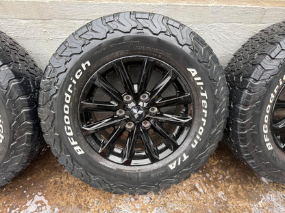 Mitsubishi Triton 17” Black Alloy Wheels with BF Goodrich Tyres