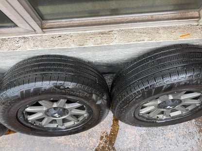 King Off-Road 18” Alloy Wheels with Continental Tyres